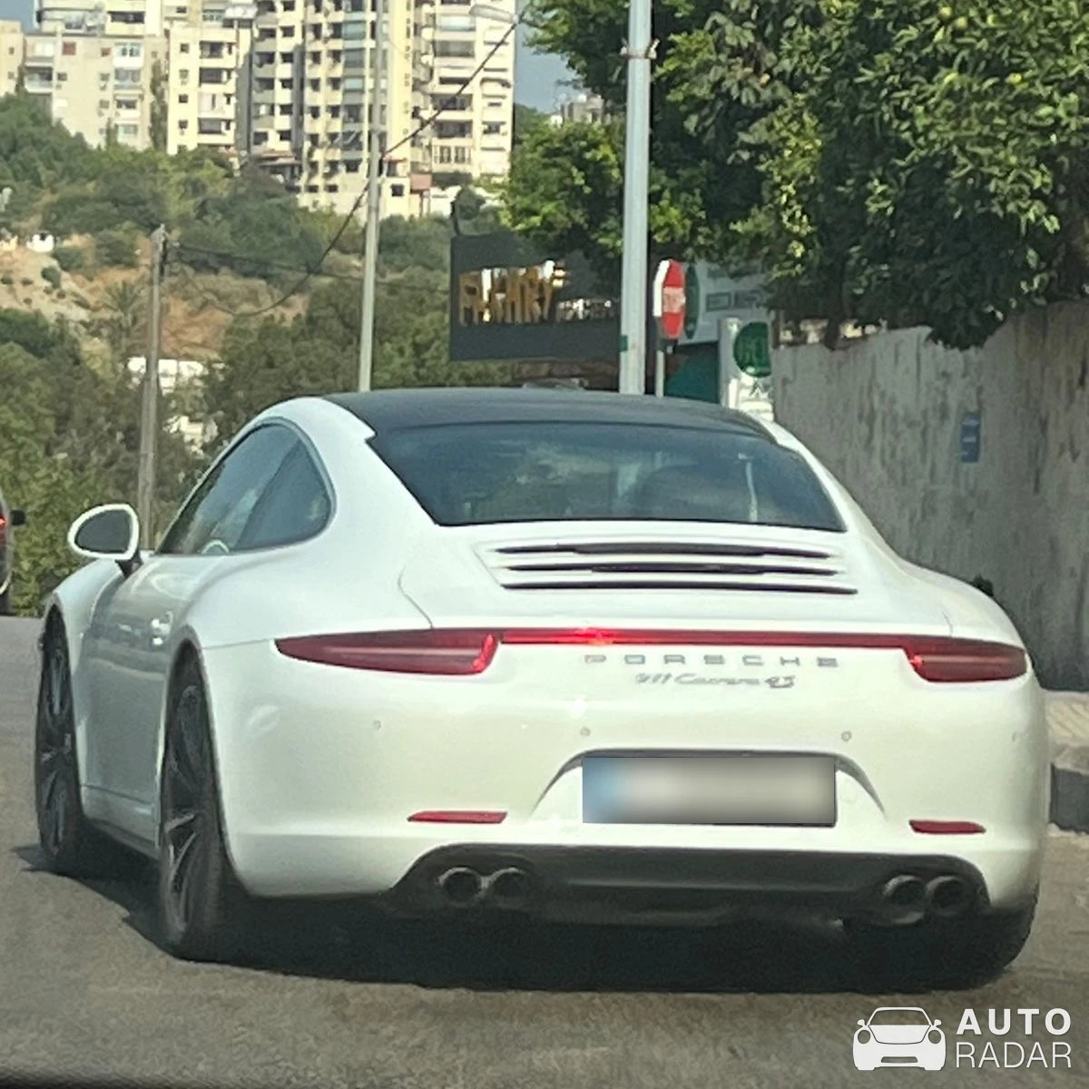 Porsche 991 Carrera 4S MkI spotted in Hazmieh, Lebanon