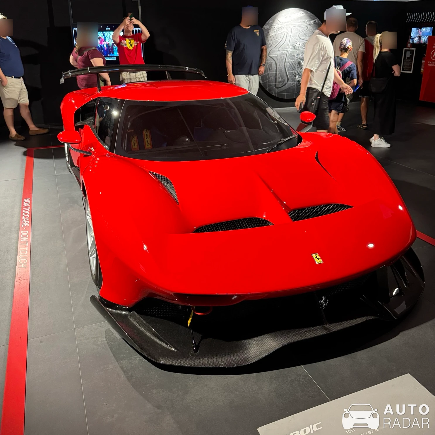 Ferrari P80/C spotted in Maranello
