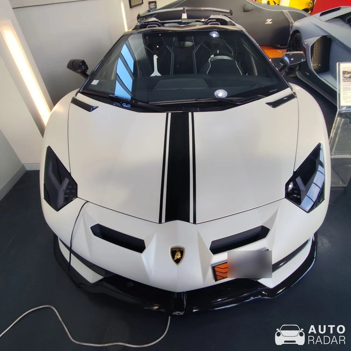 Lamborghini Aventador LP770-4 SVJ Roadster spotted in Rivesaltes, France