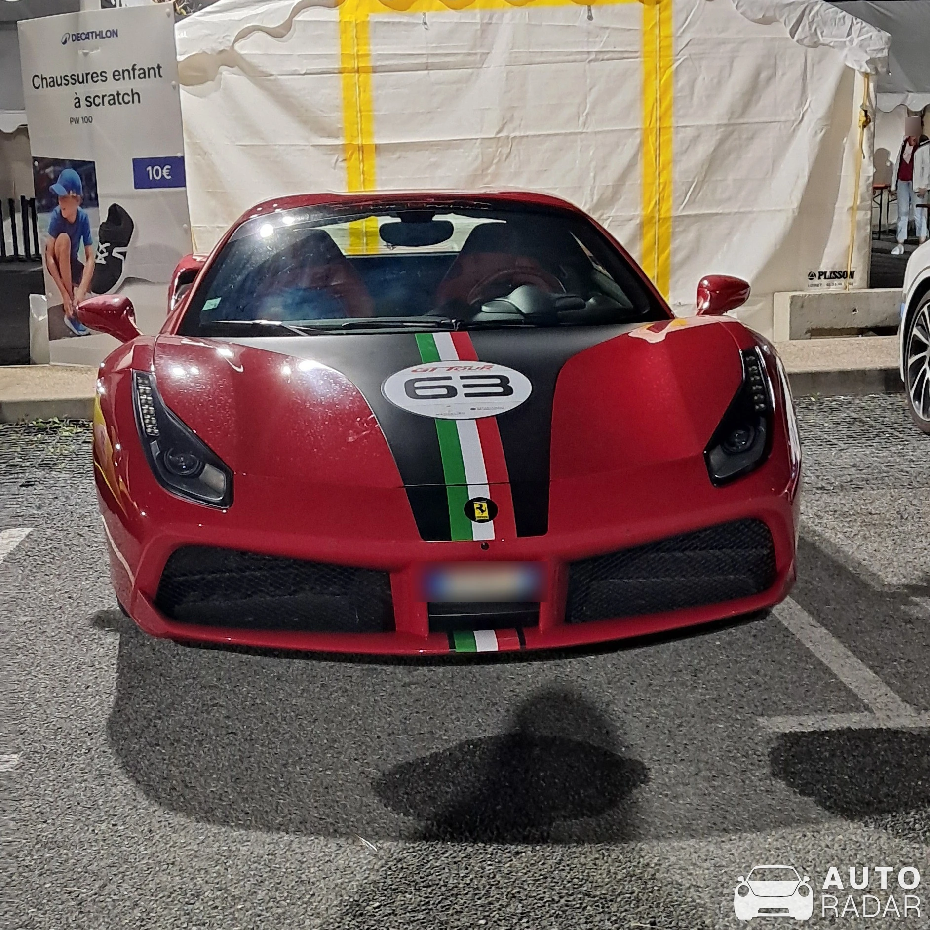 Ferrari 488 Spider spotted in Mandelieu-la-Napoule, France