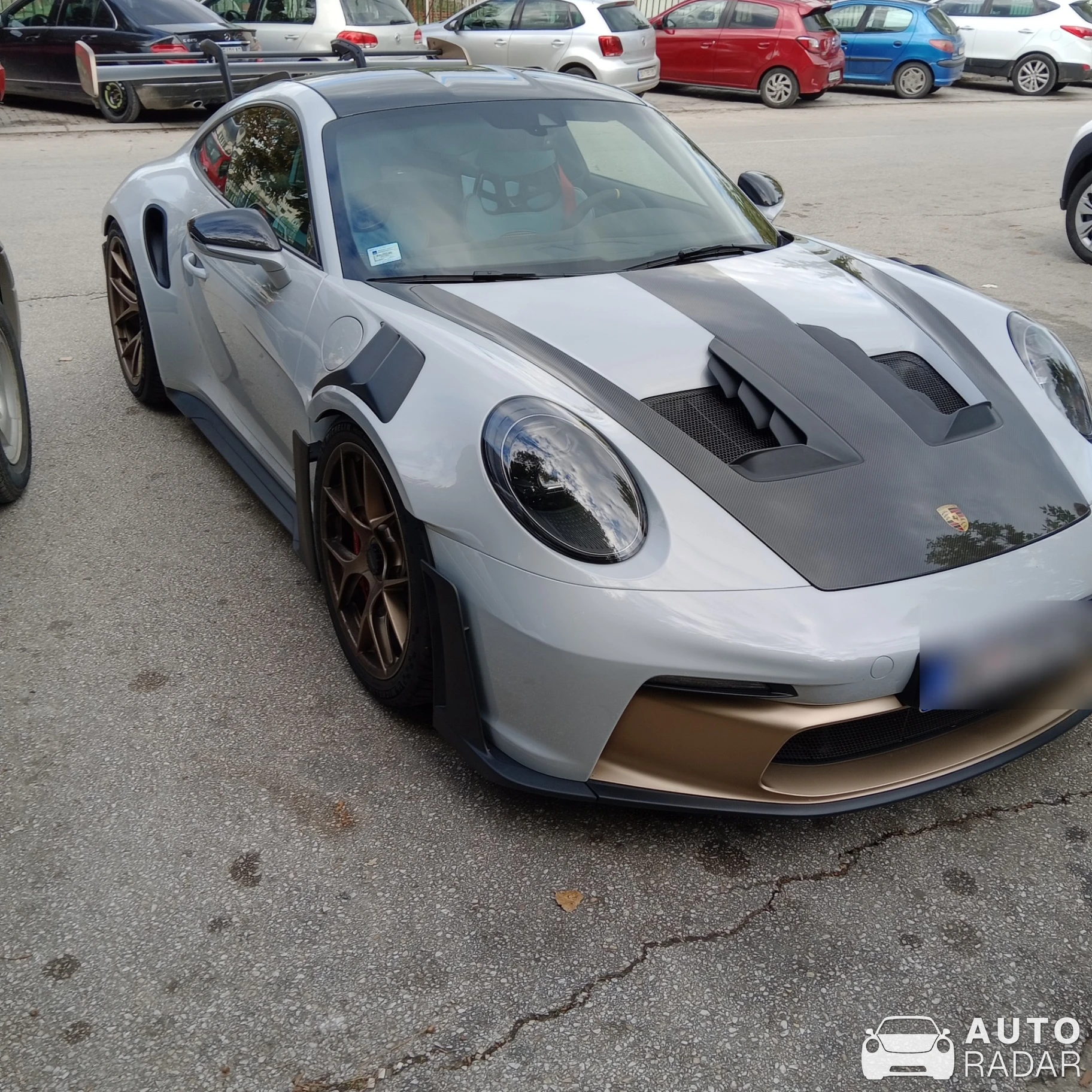 Porsche 911 GT2 RS spotted in Skopje, North Macedonia