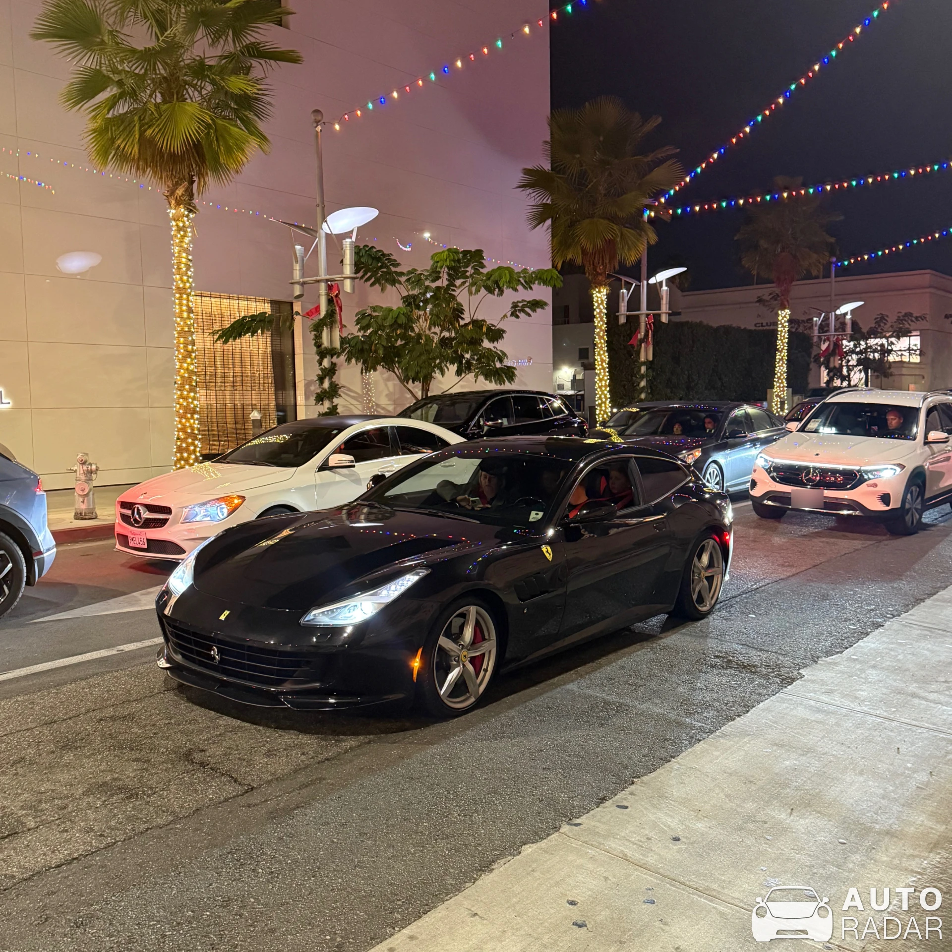 Ferrari GTC4Lusso spotted in Beverly Hills, United States