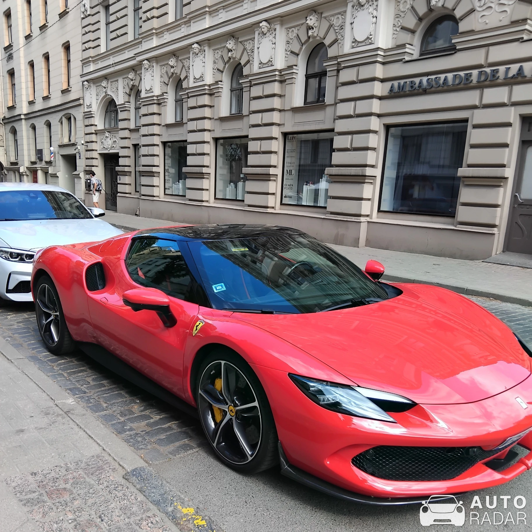 Ferrari 296 GTB spotted in Rīga, Latvia