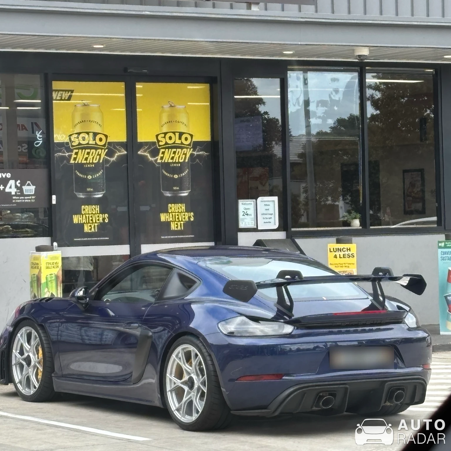 Porsche 718 Cayman GT4 RS spotted in Oran Park, Australia