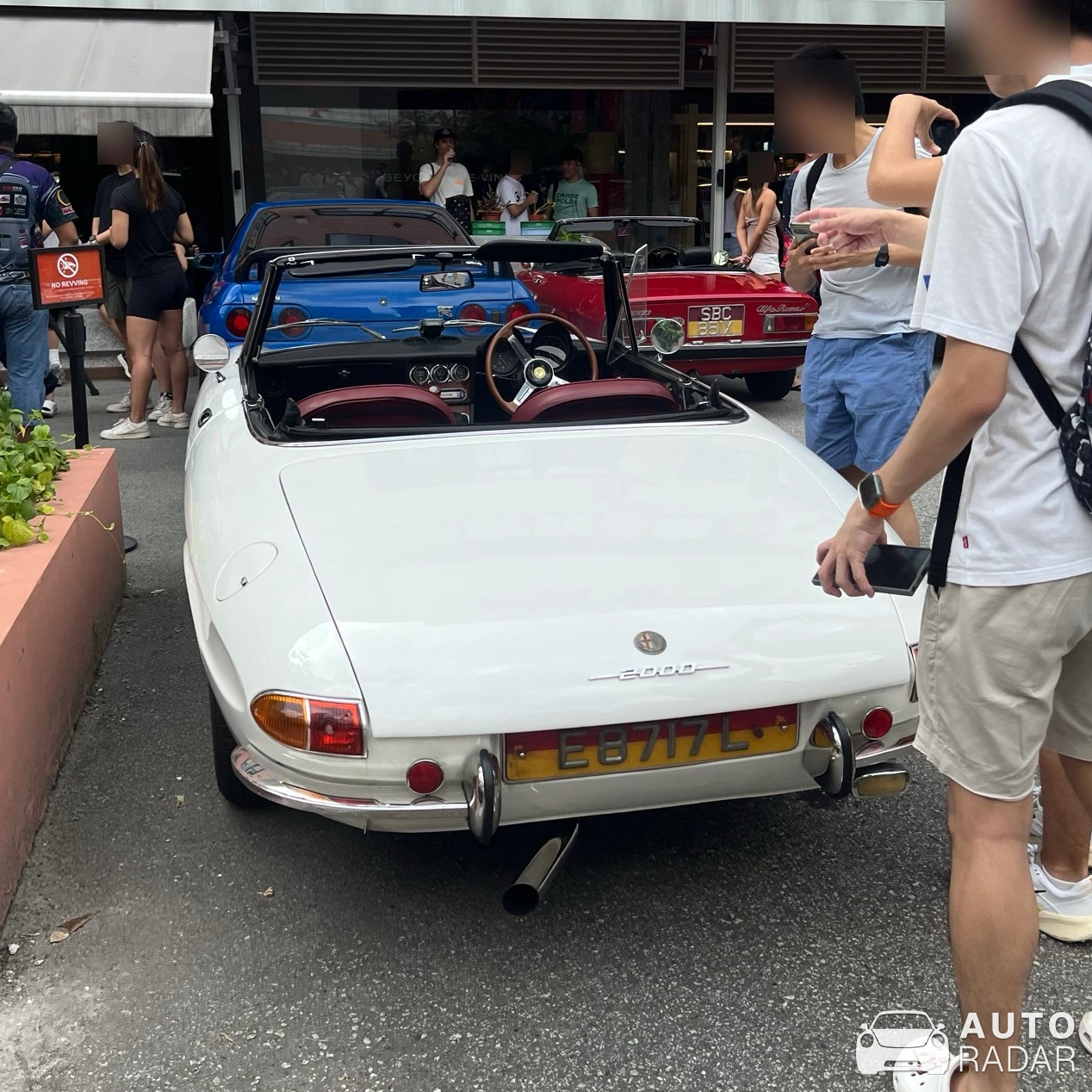Alfa Romeo 2000 Spider spotted in Singapore, Singapore