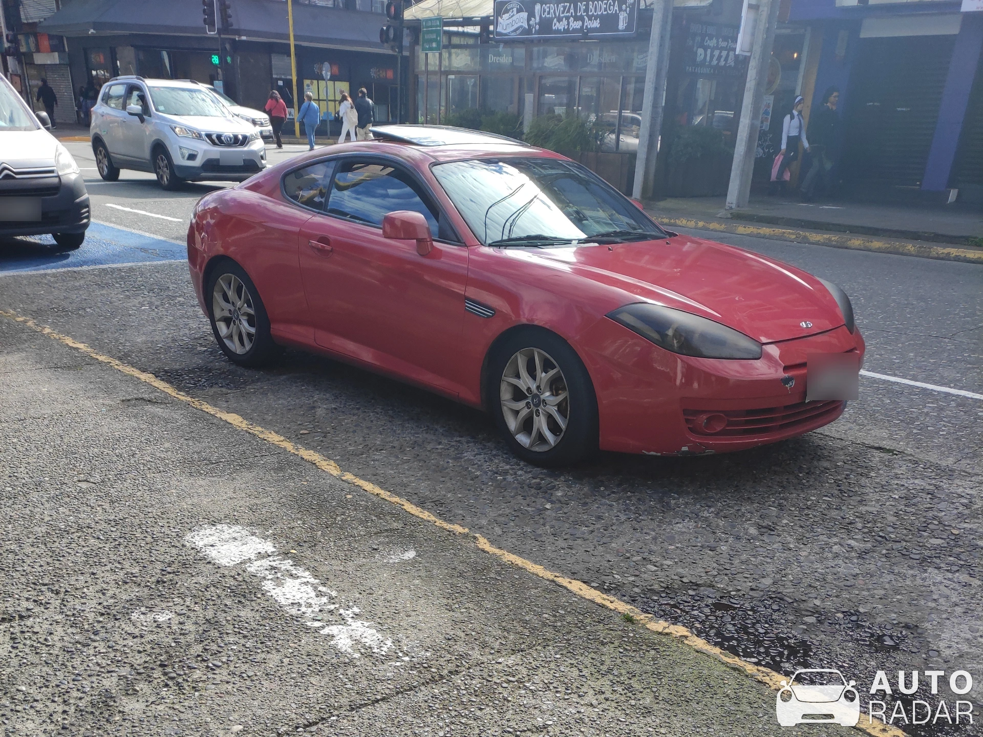 Hyundai Coupé 2007 spotted in Puerto Montt