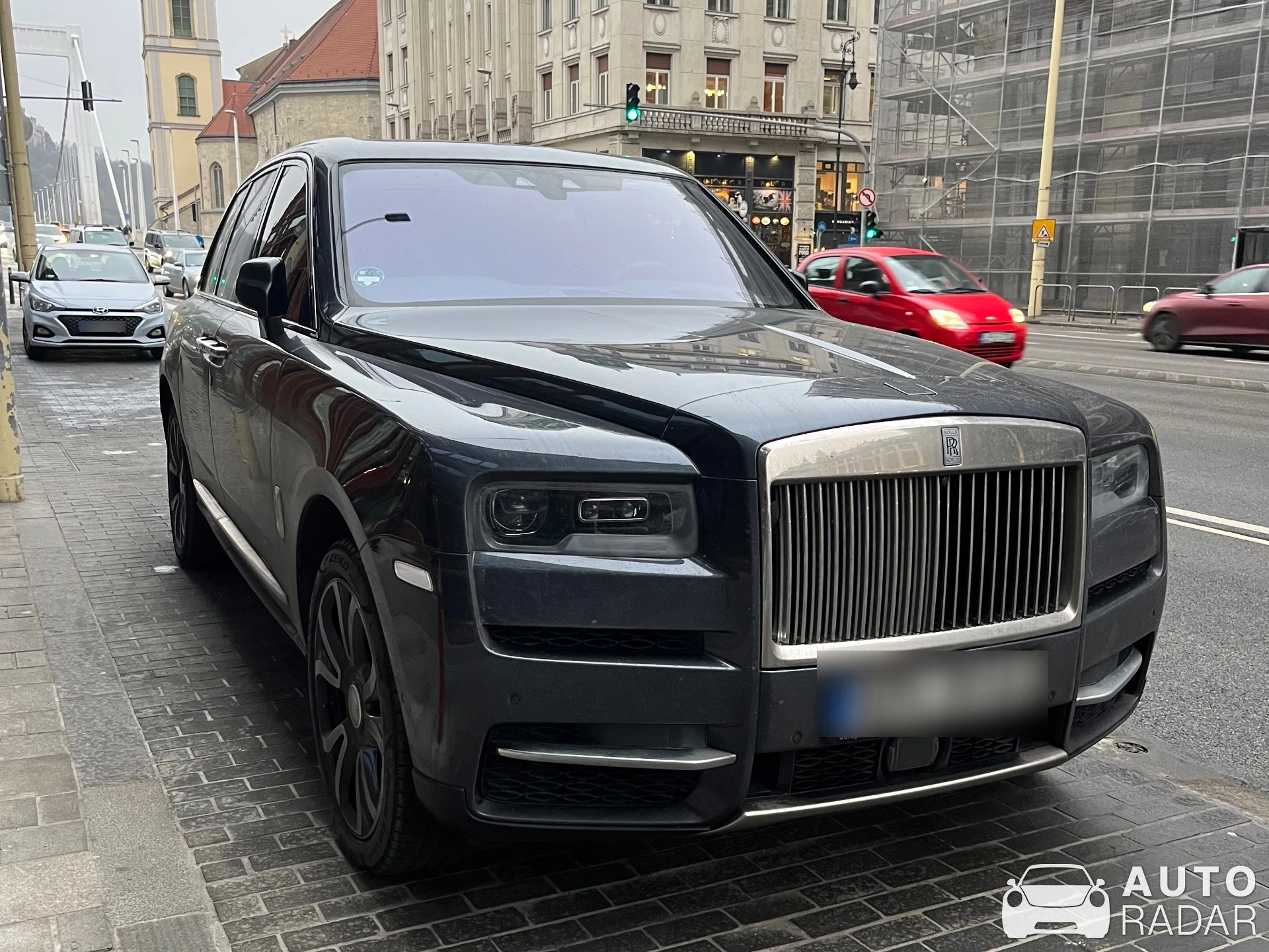Rolls-Royce Cullinan spotted in Budapest, Hungary