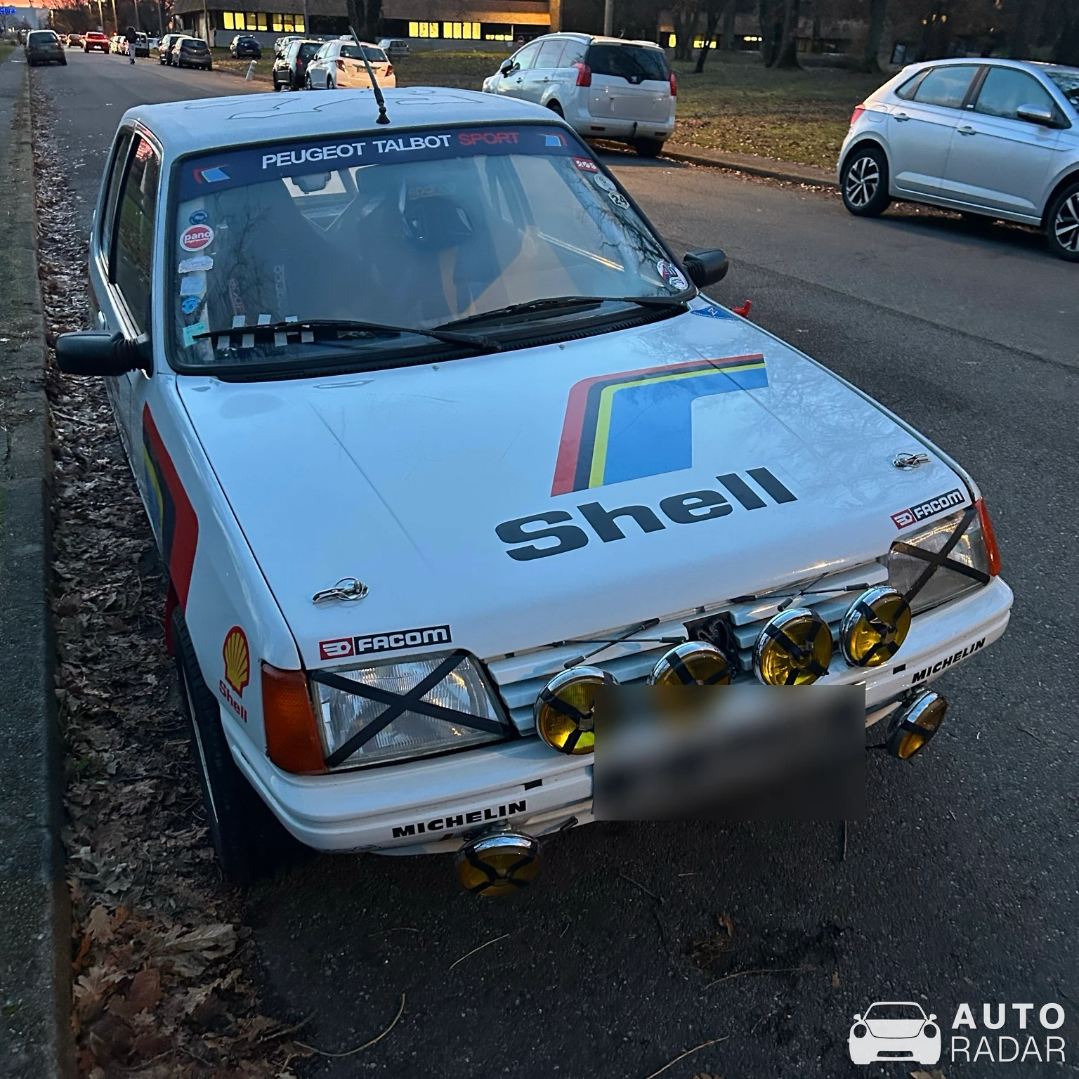 Peugeot 205 Rallye spotted in Pau, France