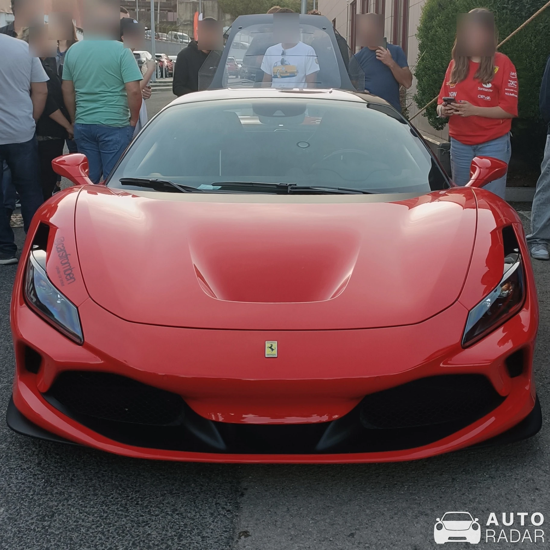 Ferrari F8 Tributo spotted in Leiria, Portugal