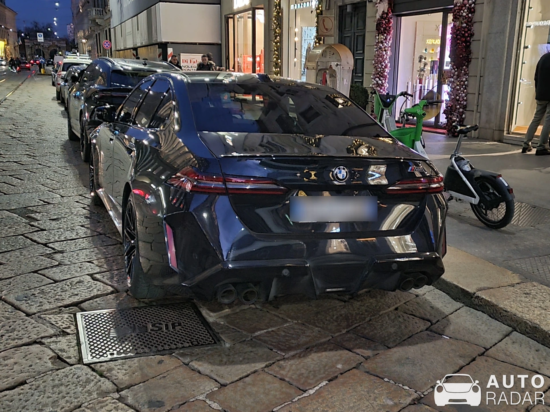 BMW M5 G90 spotted in Milano, Italy