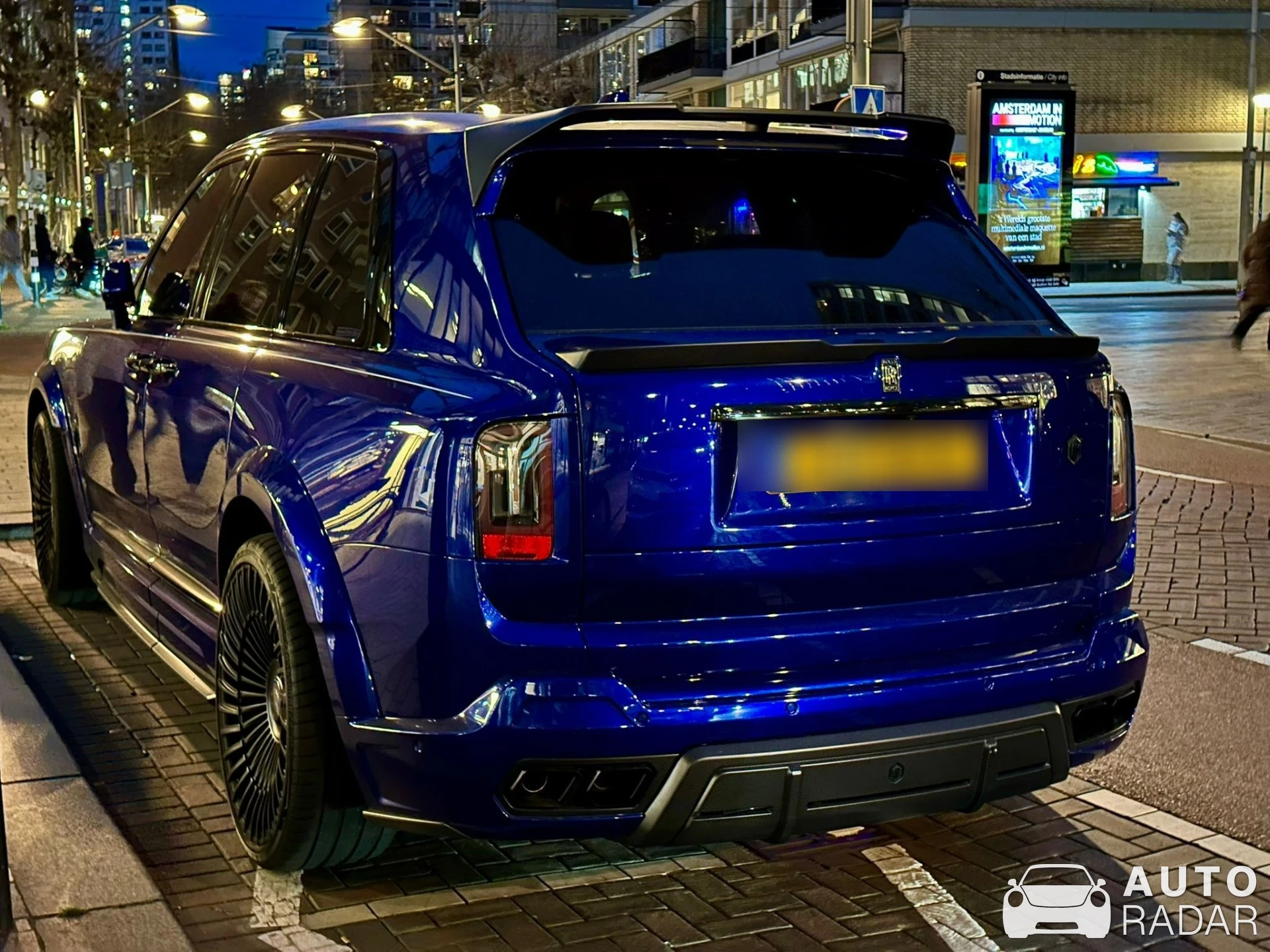 Rolls-Royce Cullinan Urban Widetrack spotted in Rotterdam