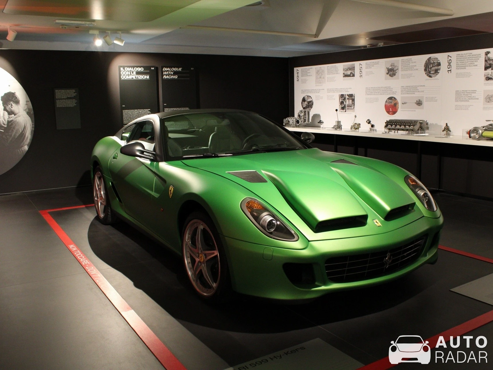 Ferrari 599 HY-KERS spotted in Maranello