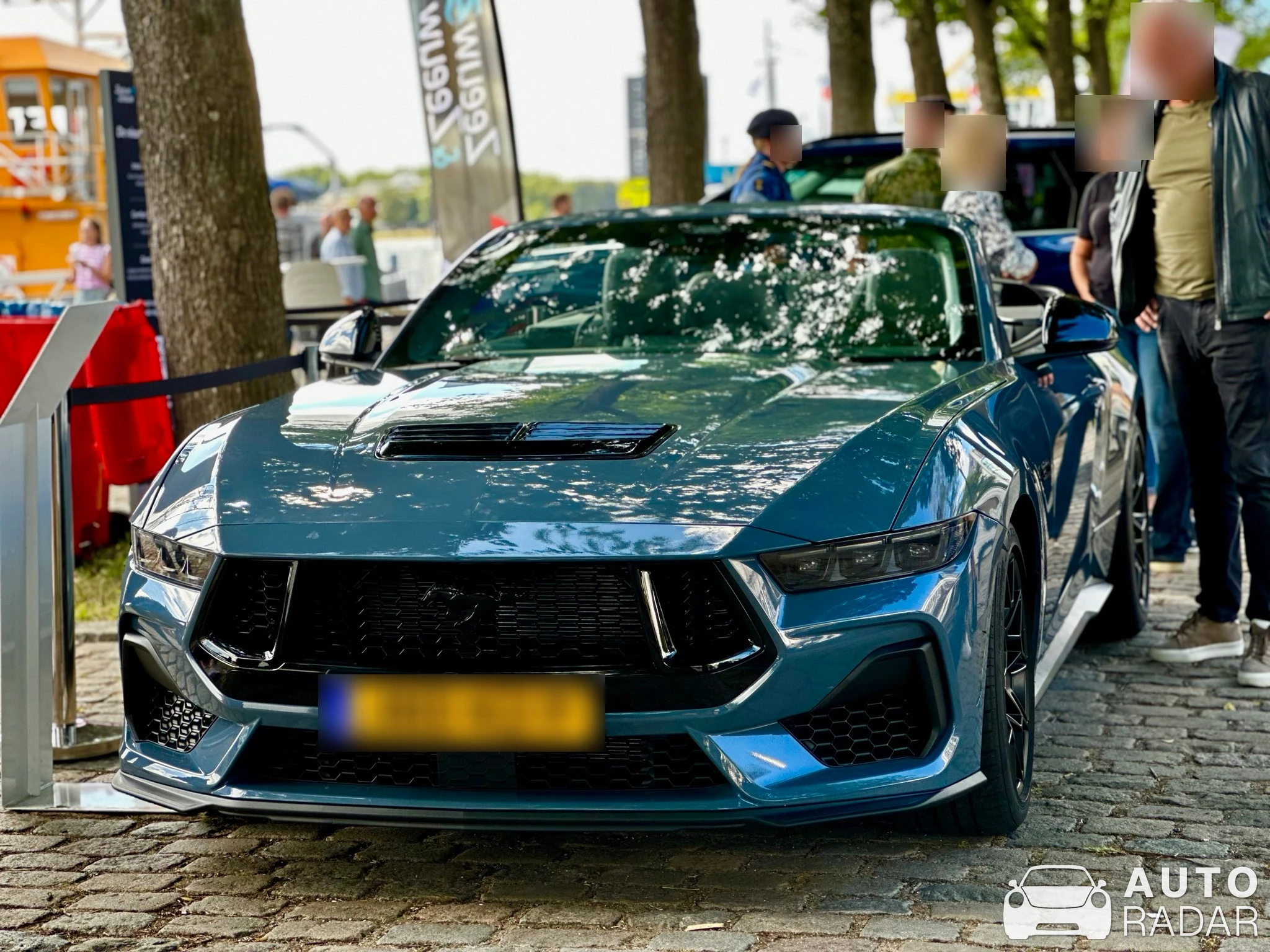 Ford Mustang GT Convertible 2024 spotted in Rotterdam