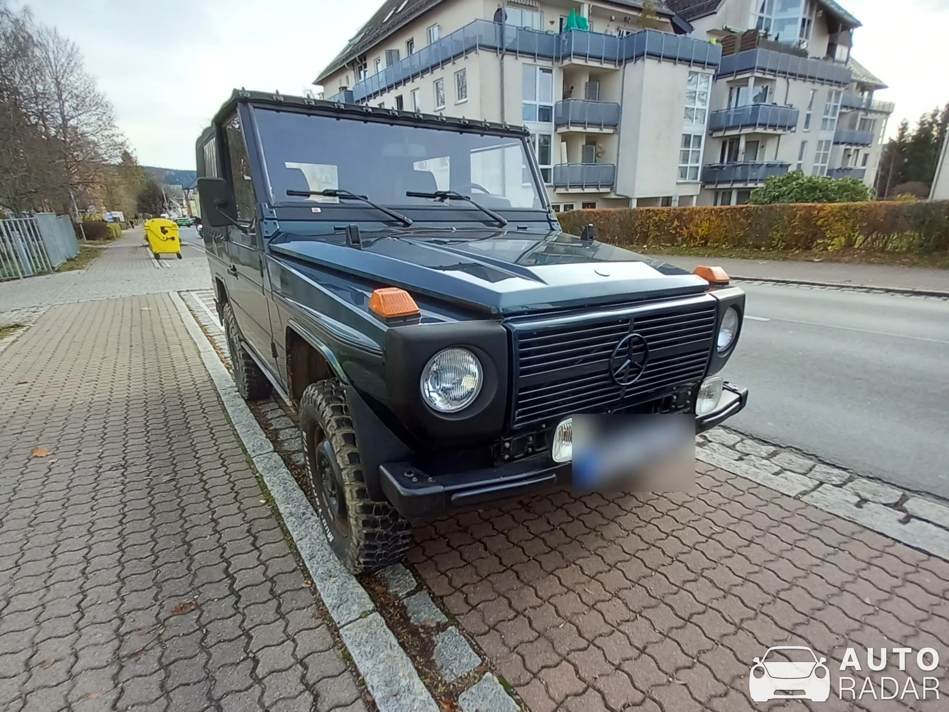 Mercedes-Benz 250 GD Wolf spotted in Zwönitz
