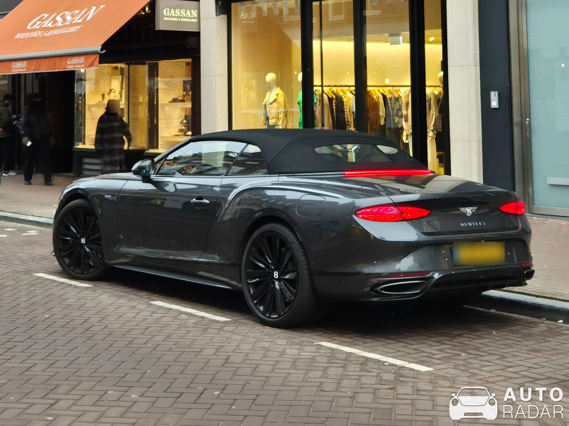 Bentley Continental GTC spotted in Amsterdam, Netherlands