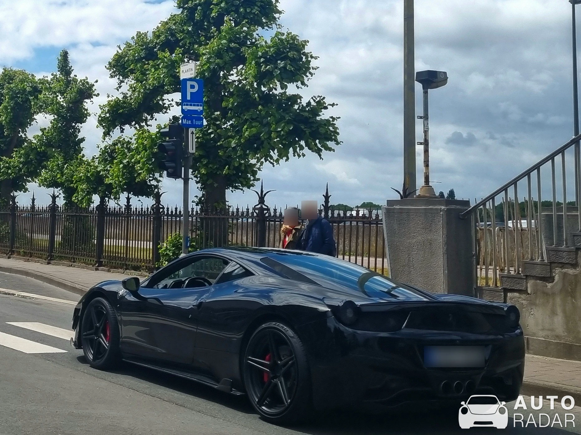 Ferrari 458 Italia Novitec Rosso spotted in Antwerpen