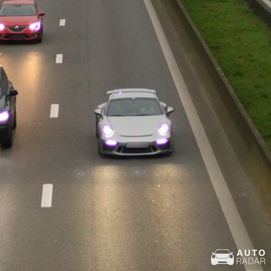 Porsche 991 GT3 RS MkII spotted in Lokeren, Belgium