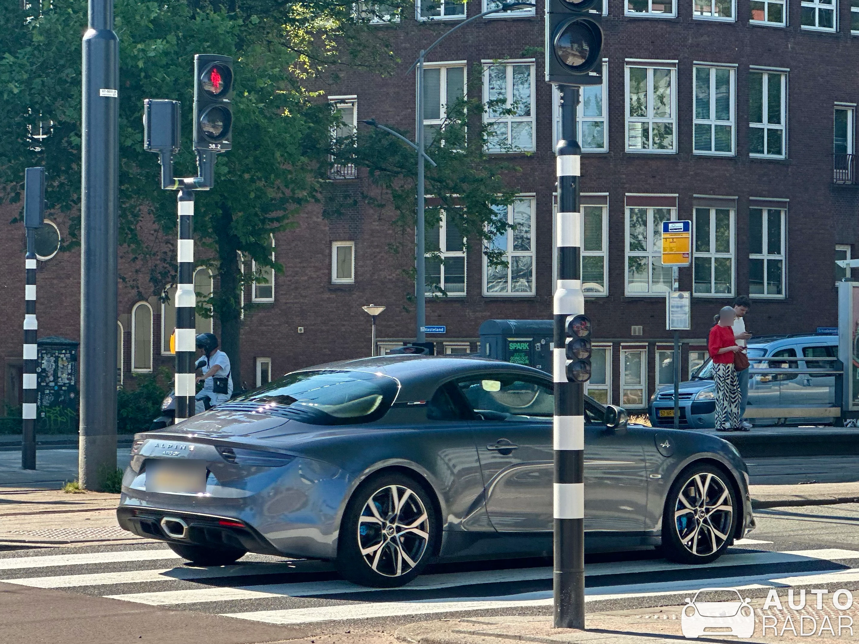 Alpine A110 spotted in Rotterdam