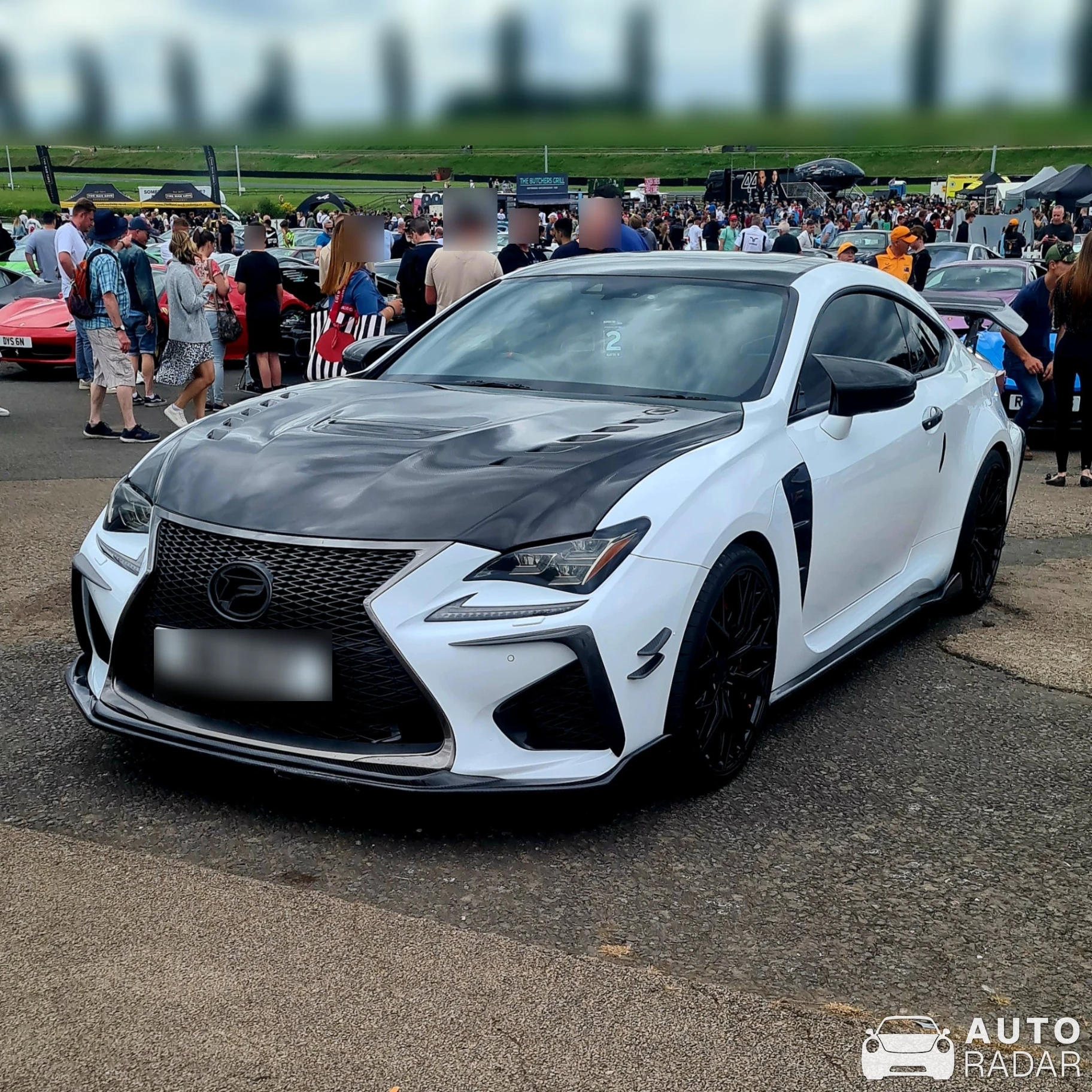 Lexus RC F spotted in Leicestershire, United Kingdom