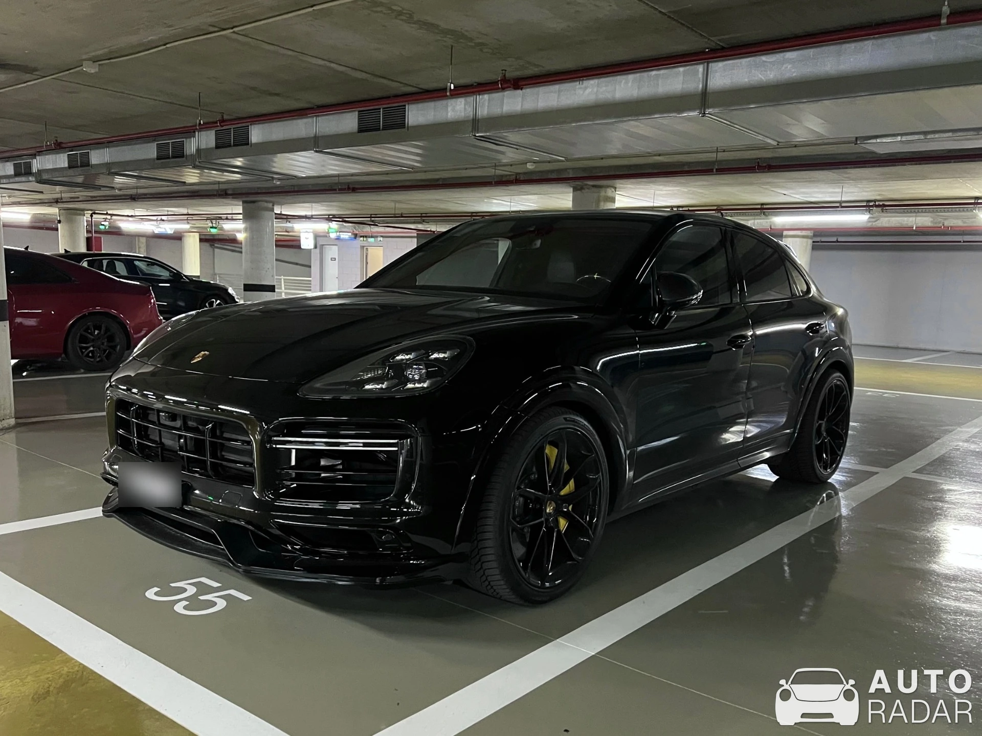 Porsche Cayenne Coupé Turbo E-Hybrid spotted in Barcelona, España