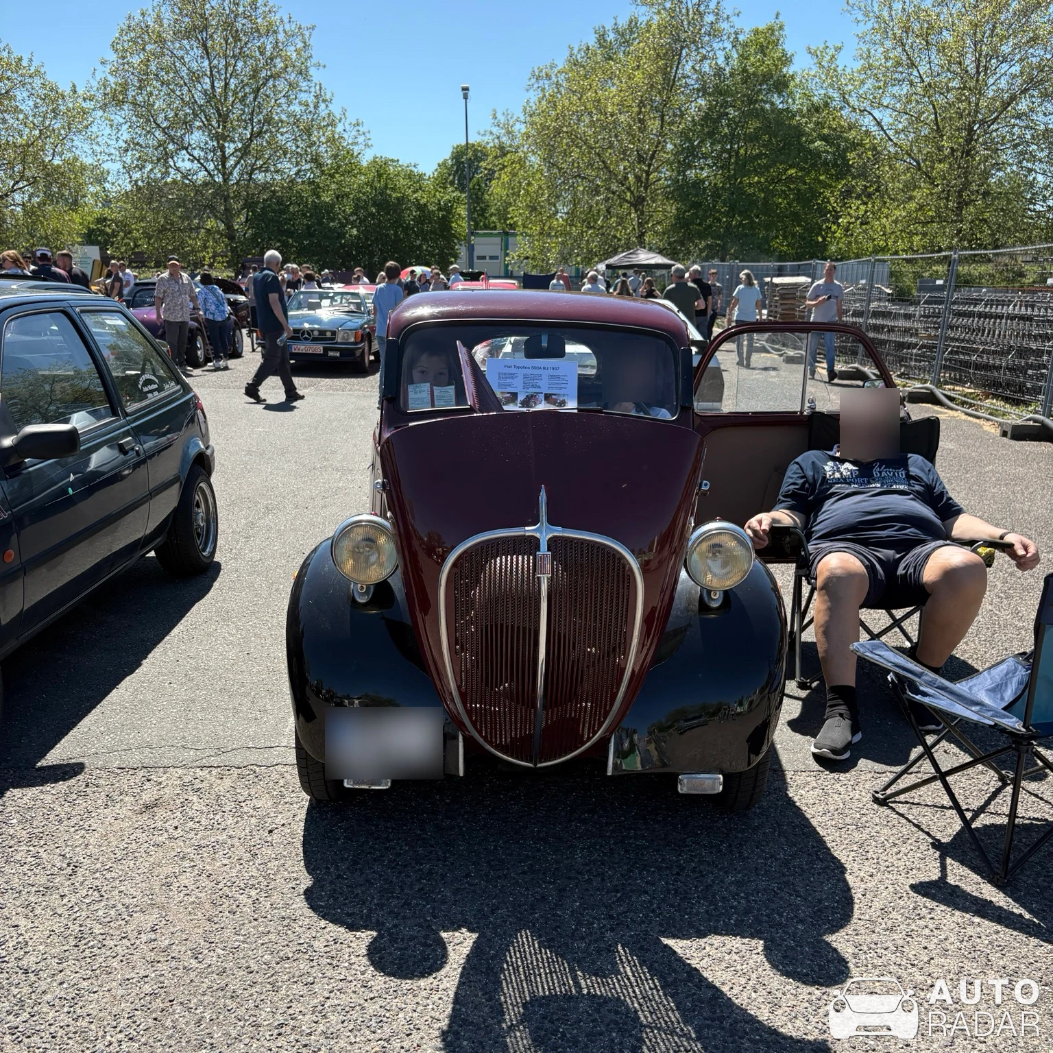 Fiat 500 A 'Topolino' spotted in Neuwied