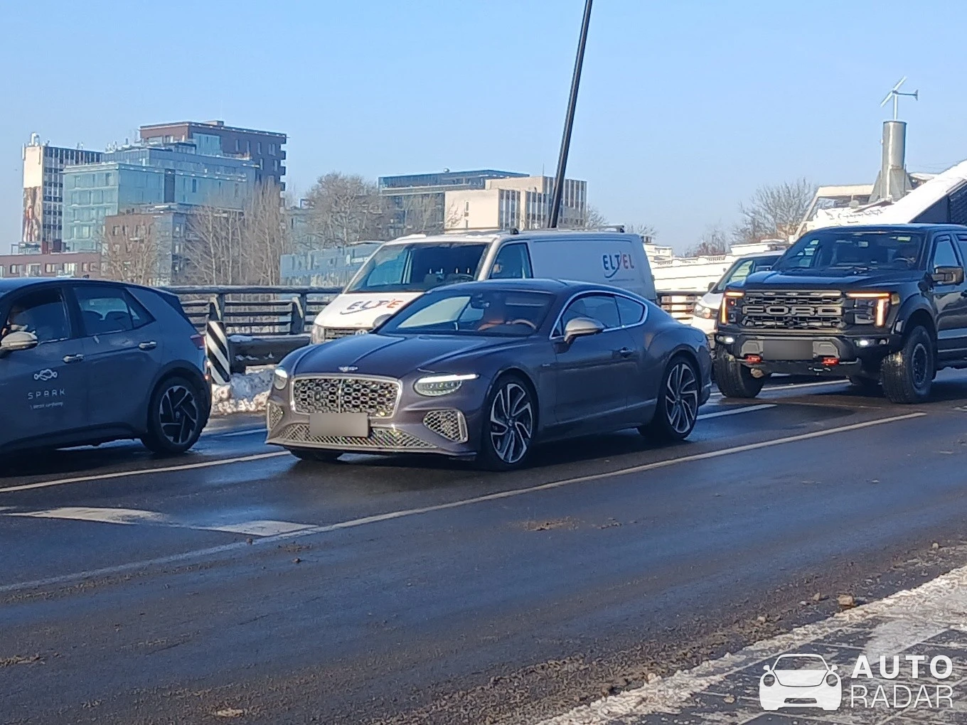 Bentley Continental GT Mulliner 2025 spotted in Vilnius