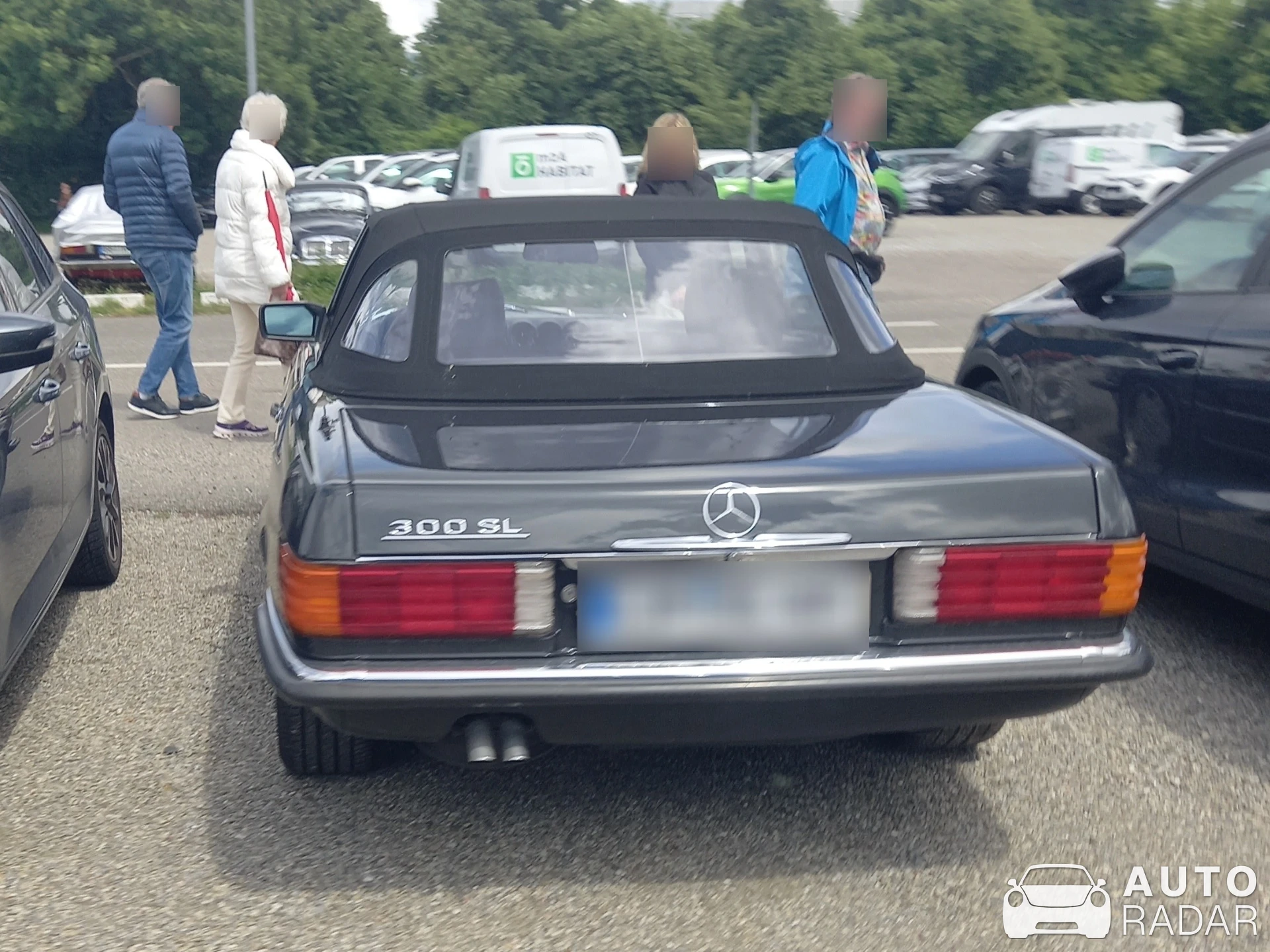 Mercedes-Benz SL 300 spotted in Mulhouse