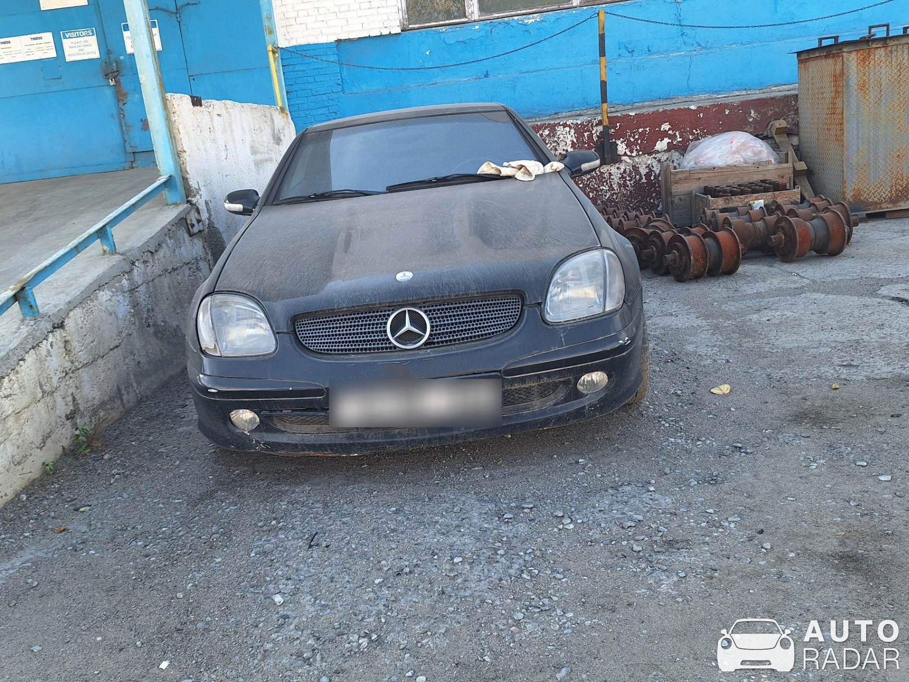Mercedes-Benz SLK 55 AMG R170 spotted in Ulaanbaatar, Mongolia