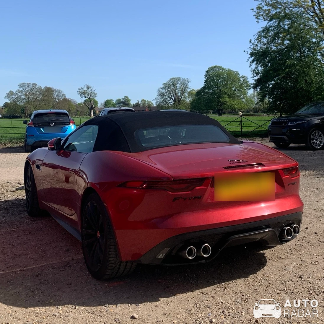 Jaguar F-Type P450 75 Convertible spotted