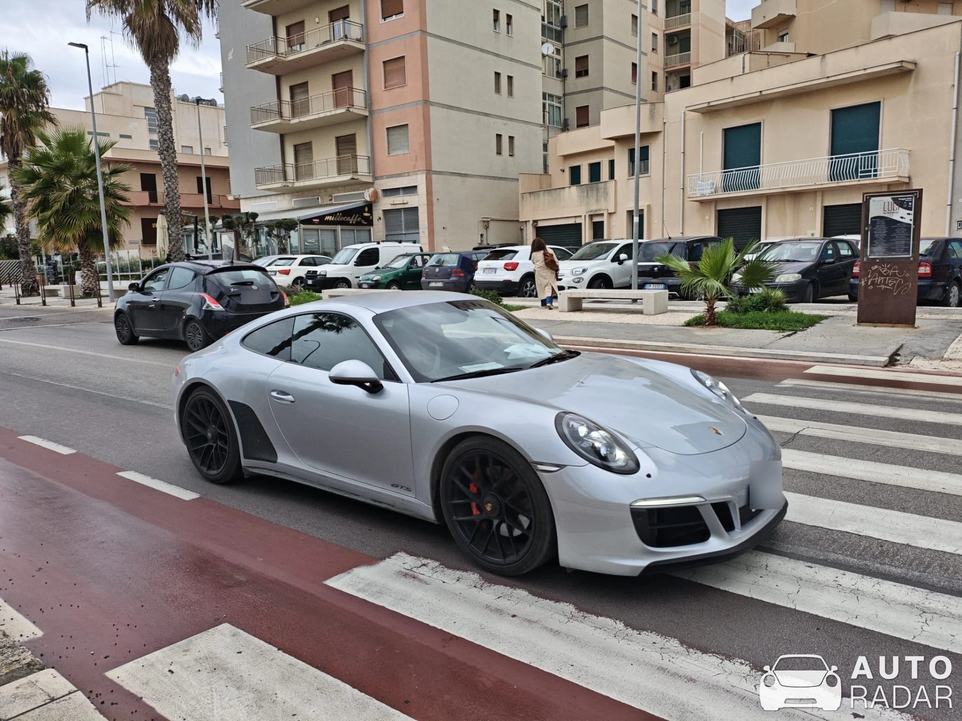 Porsche 992 Carrera GTS MkII spotted in Marsala, Italy