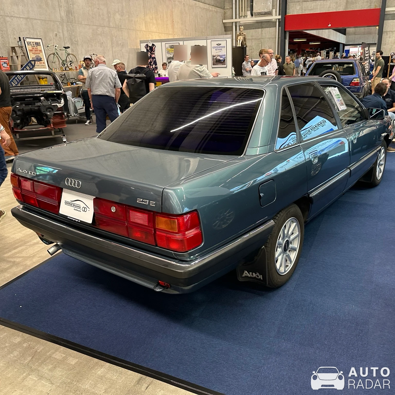 Audi 100 C3 spotted in Luzern
