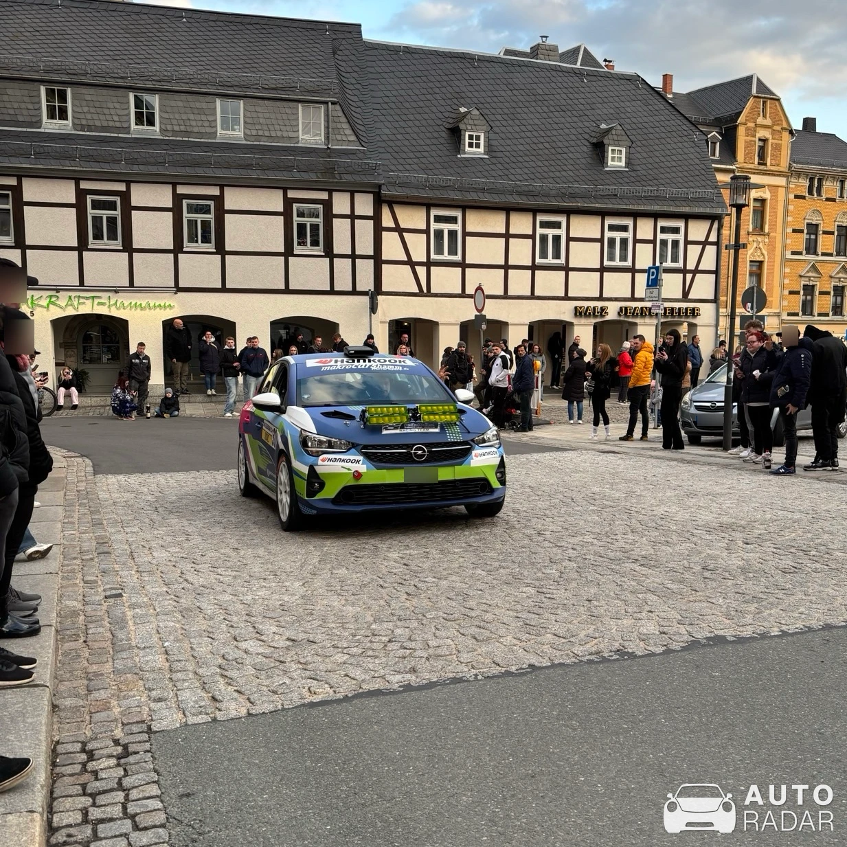 Opel Corsa Rally4 spotted in Stollberg/Erzgebirge