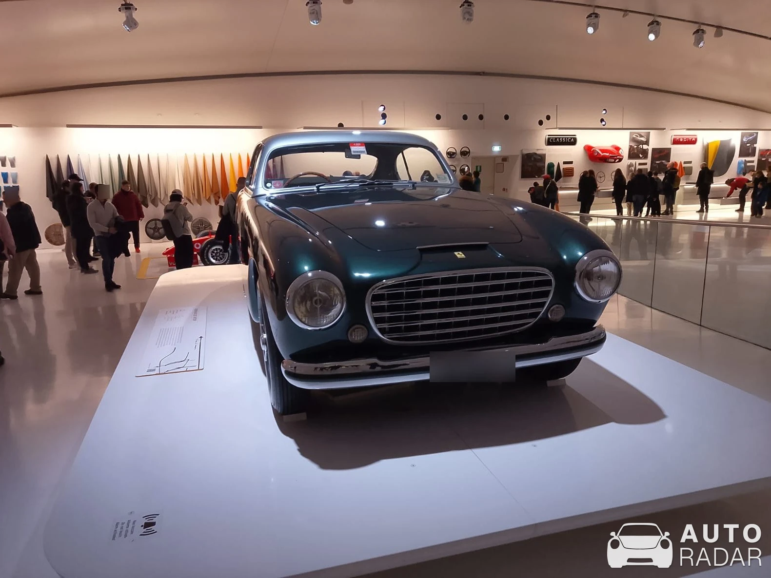 Ferrari 195 Inter spotted in Modena