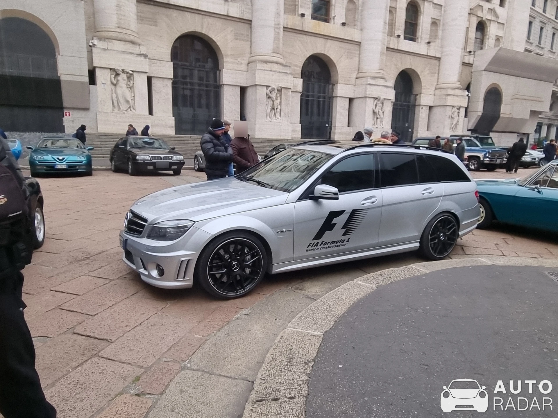 Mercedes-AMG C 63 Estate S204 spotted in Milano, Italy