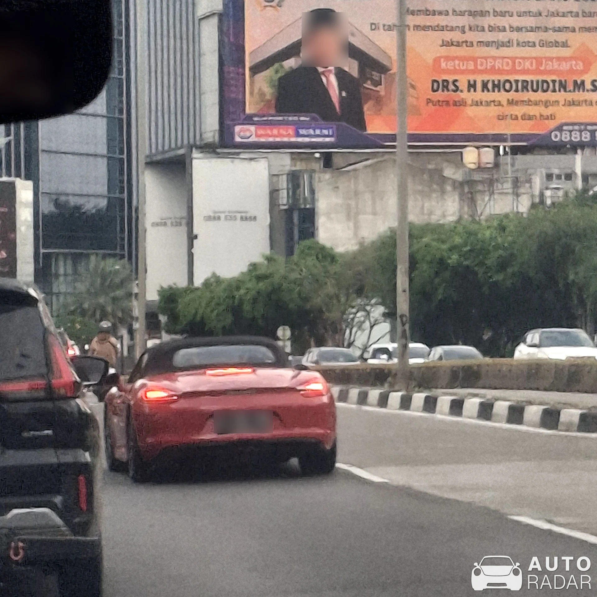 Porsche 981 Boxster spotted in Kota Jakarta Pusat, Indonesia