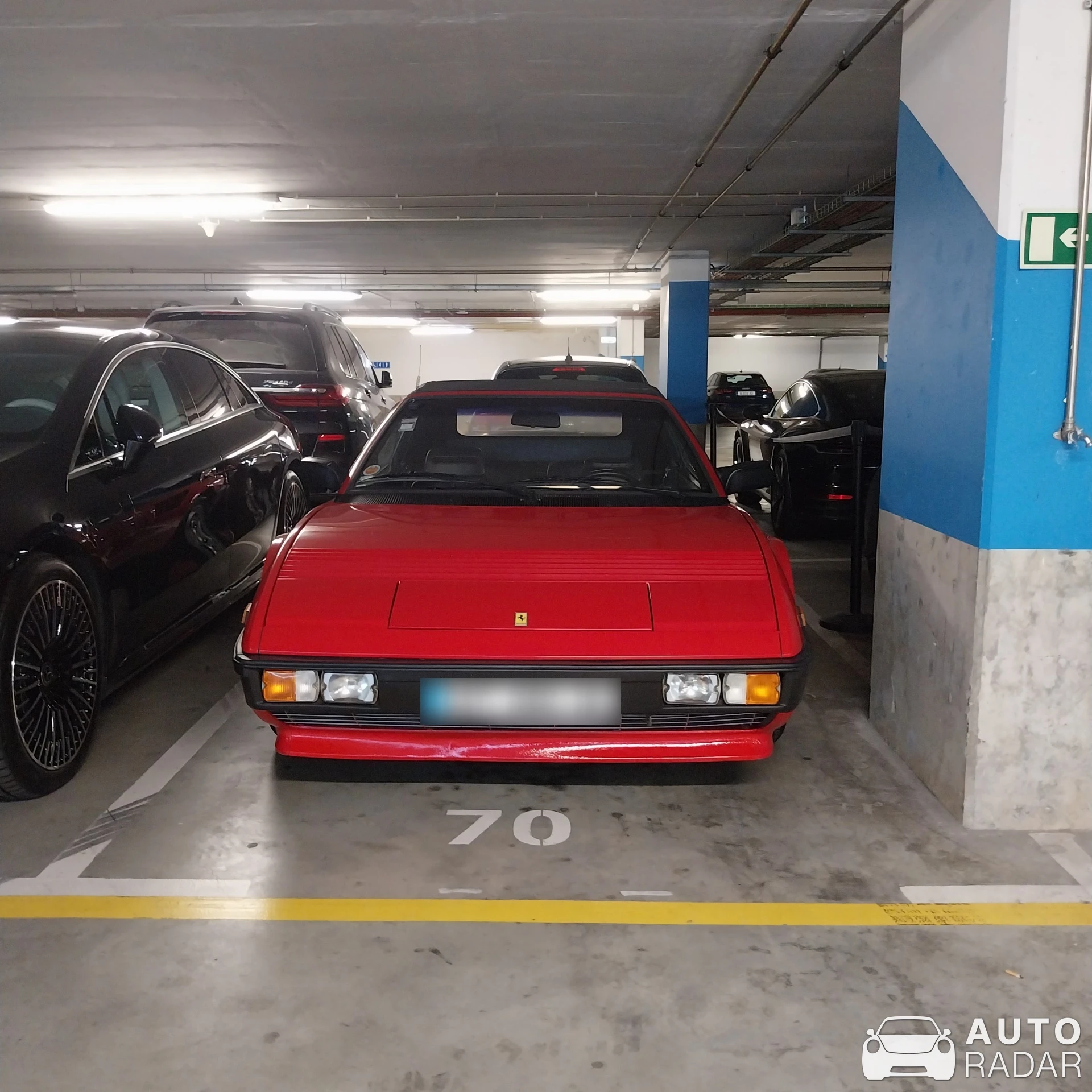 Ferrari Mondial Quattrovalvole Cabriolet spotted in Cascais, Portugal
