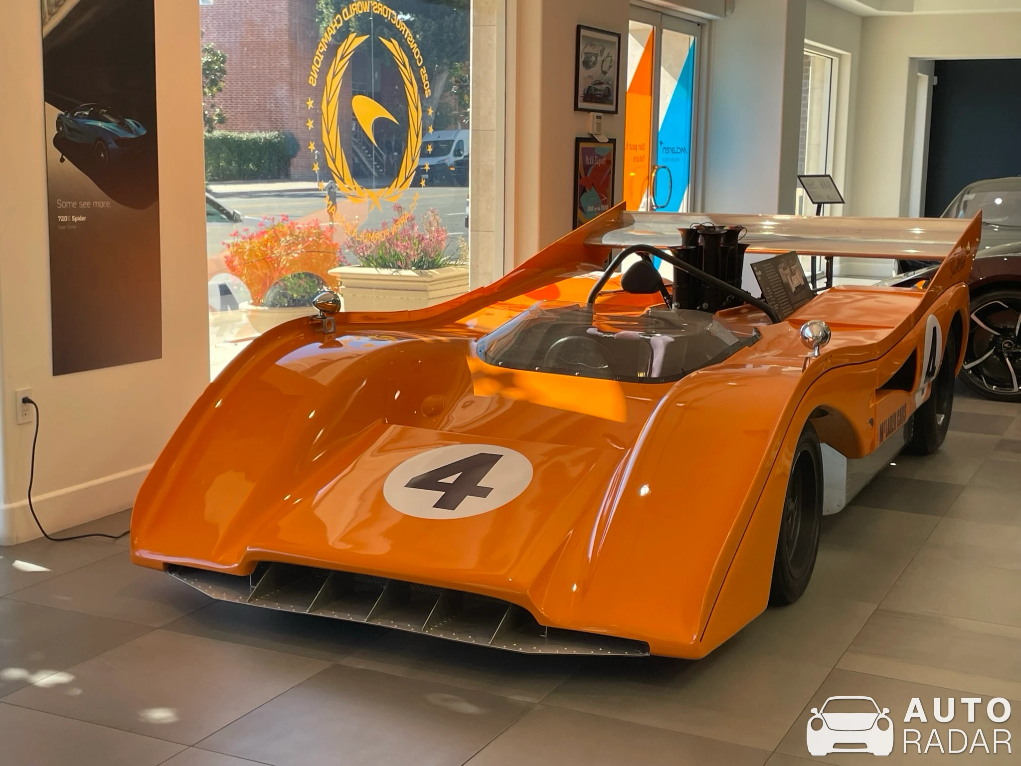 McLaren M8F spotted in Beverly Hills