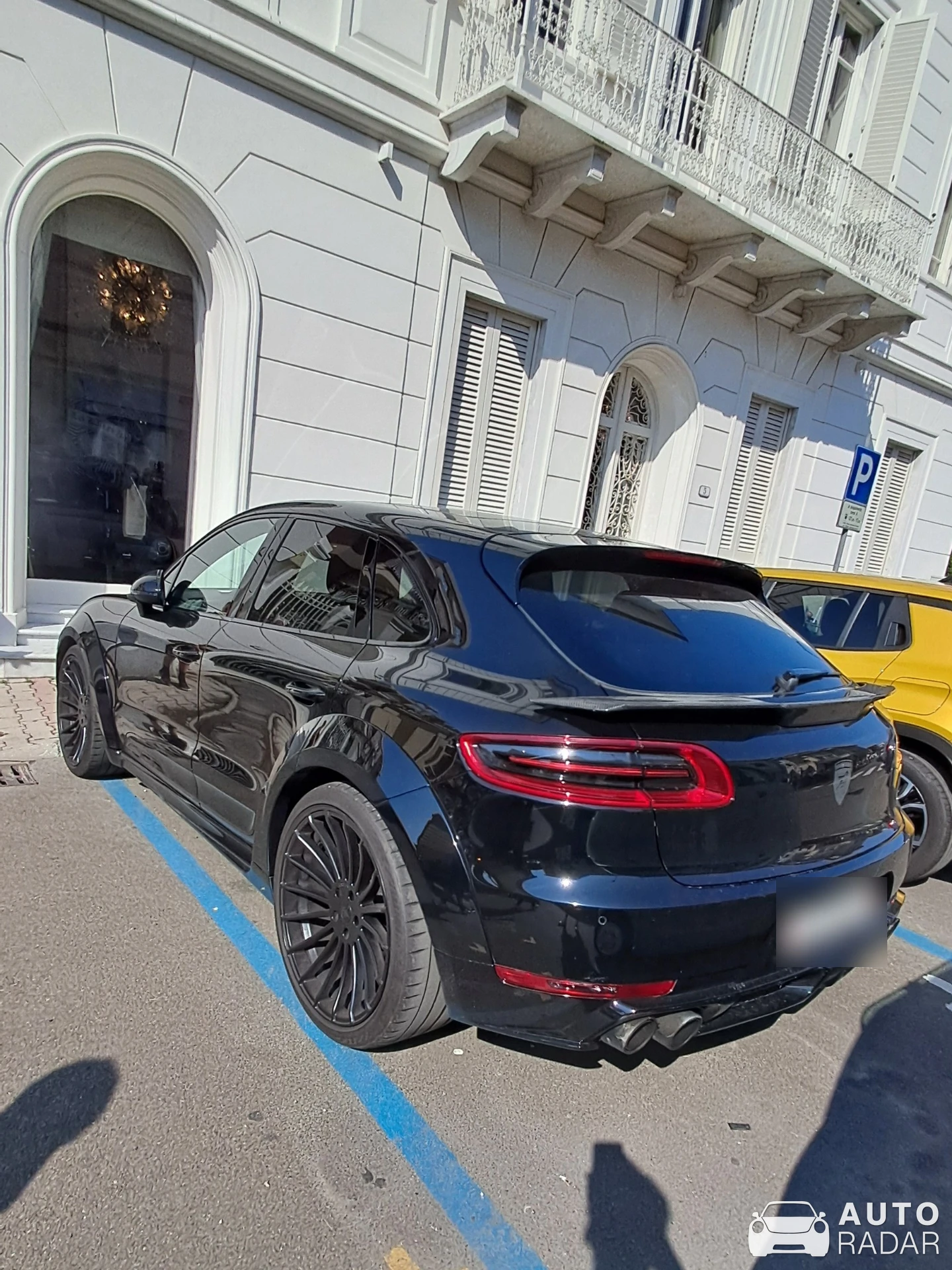 Porsche Macan Turbo Hamann spotted in Forte dei Marmi