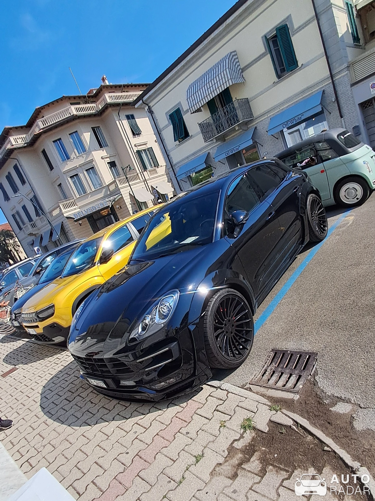 Porsche Macan Turbo Hamann spotted in Forte dei Marmi, Italy