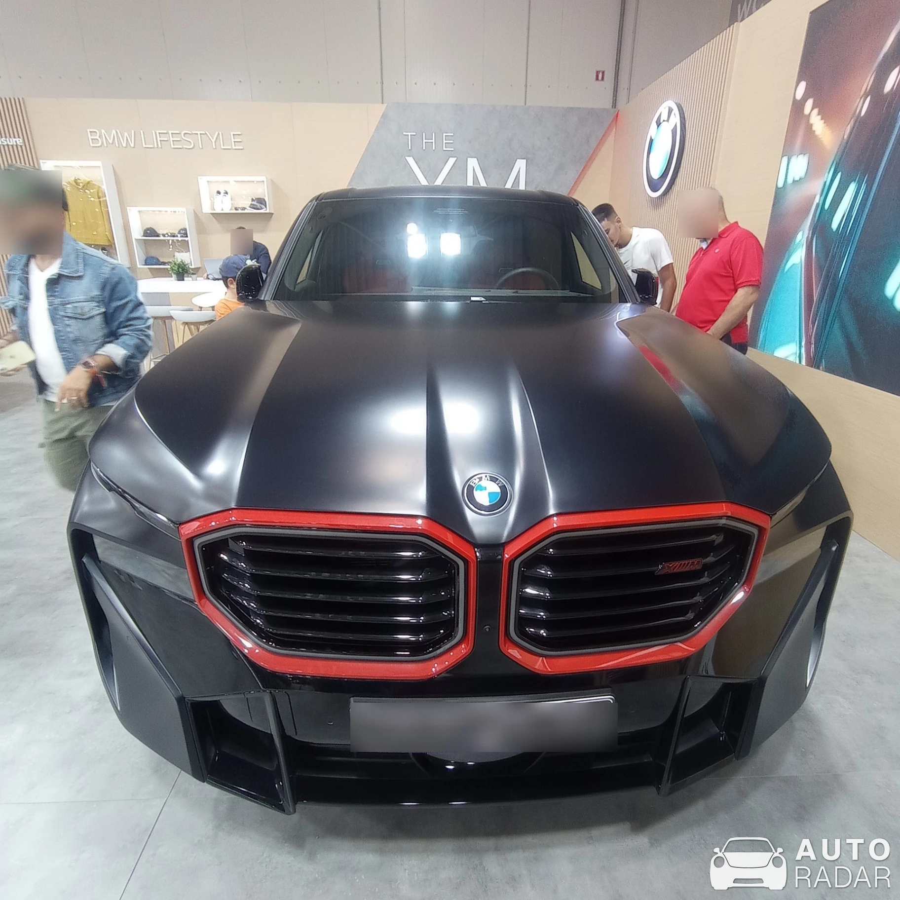 BMW XM G09 Label Red spotted in Spata, Greece