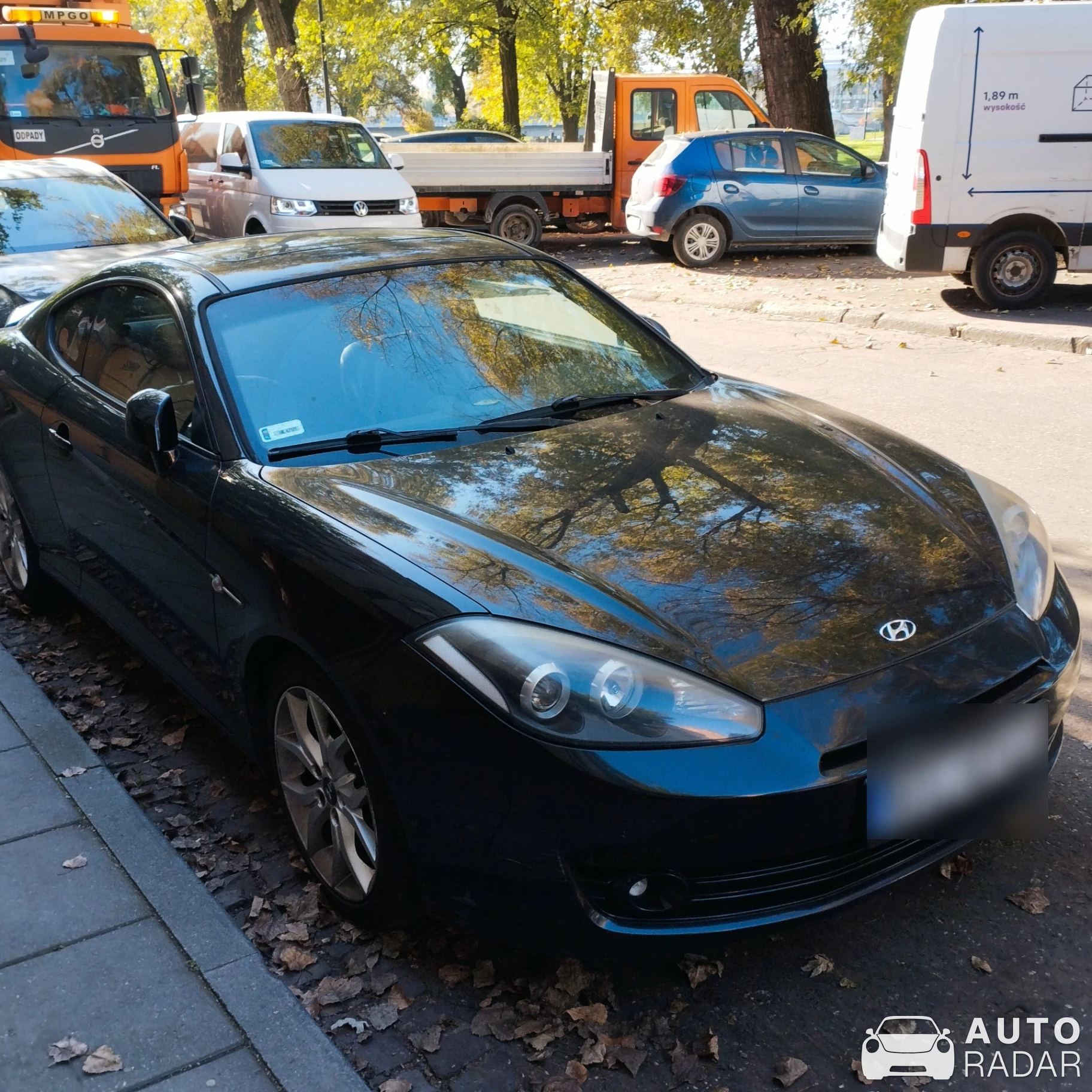 Hyundai Coupé 2007 spotted in Kraków
