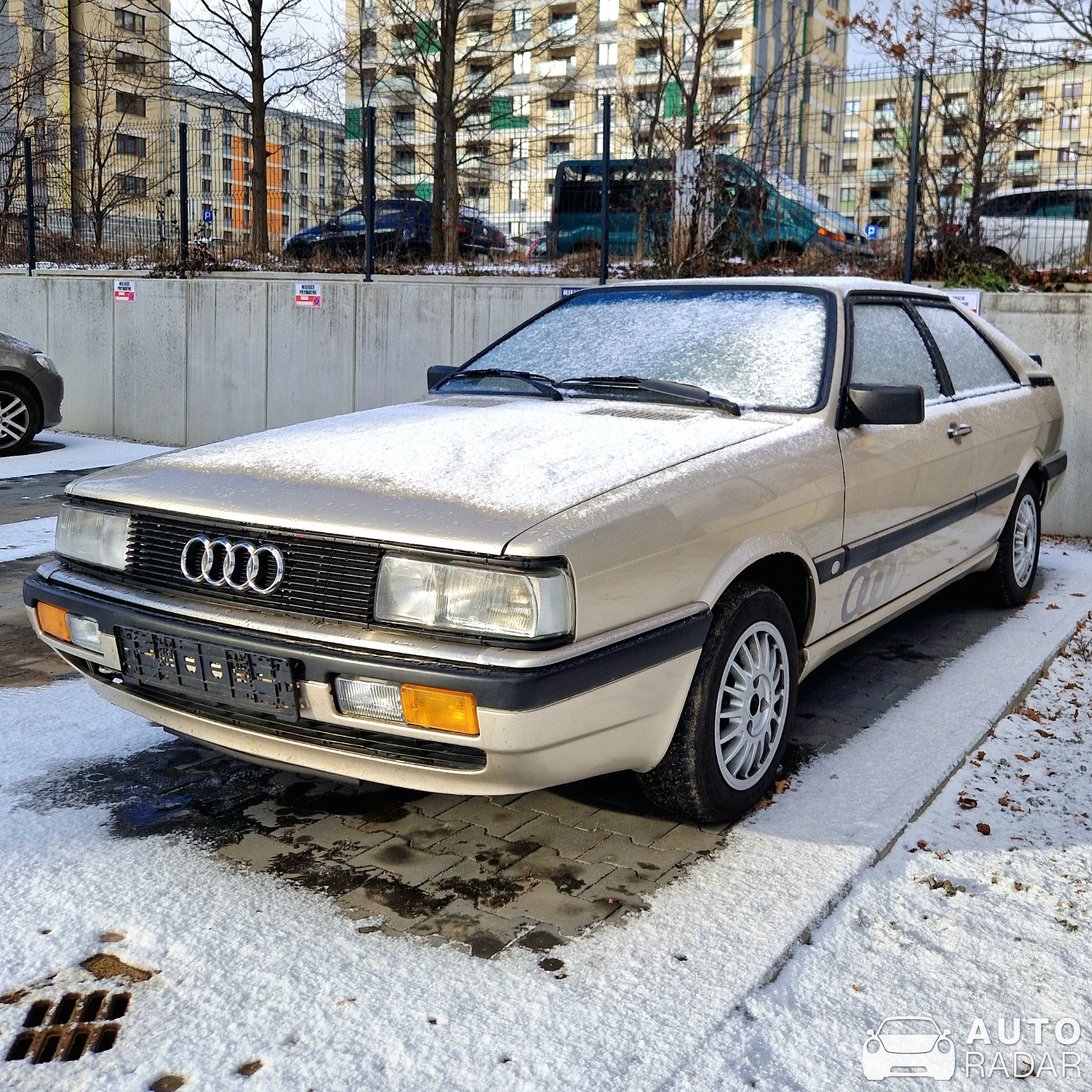 Audi Coupé GT spotted in Wałbrzych