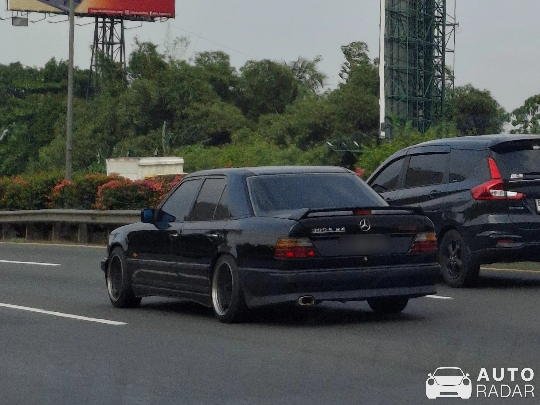 Mercedes-Benz AMG 300E 6.0 Hammer spotted in Tangerang