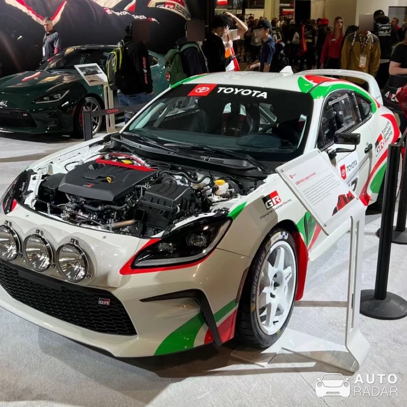 Toyota GR86 Rally Legacy Concept spotted in Las Vegas, United States