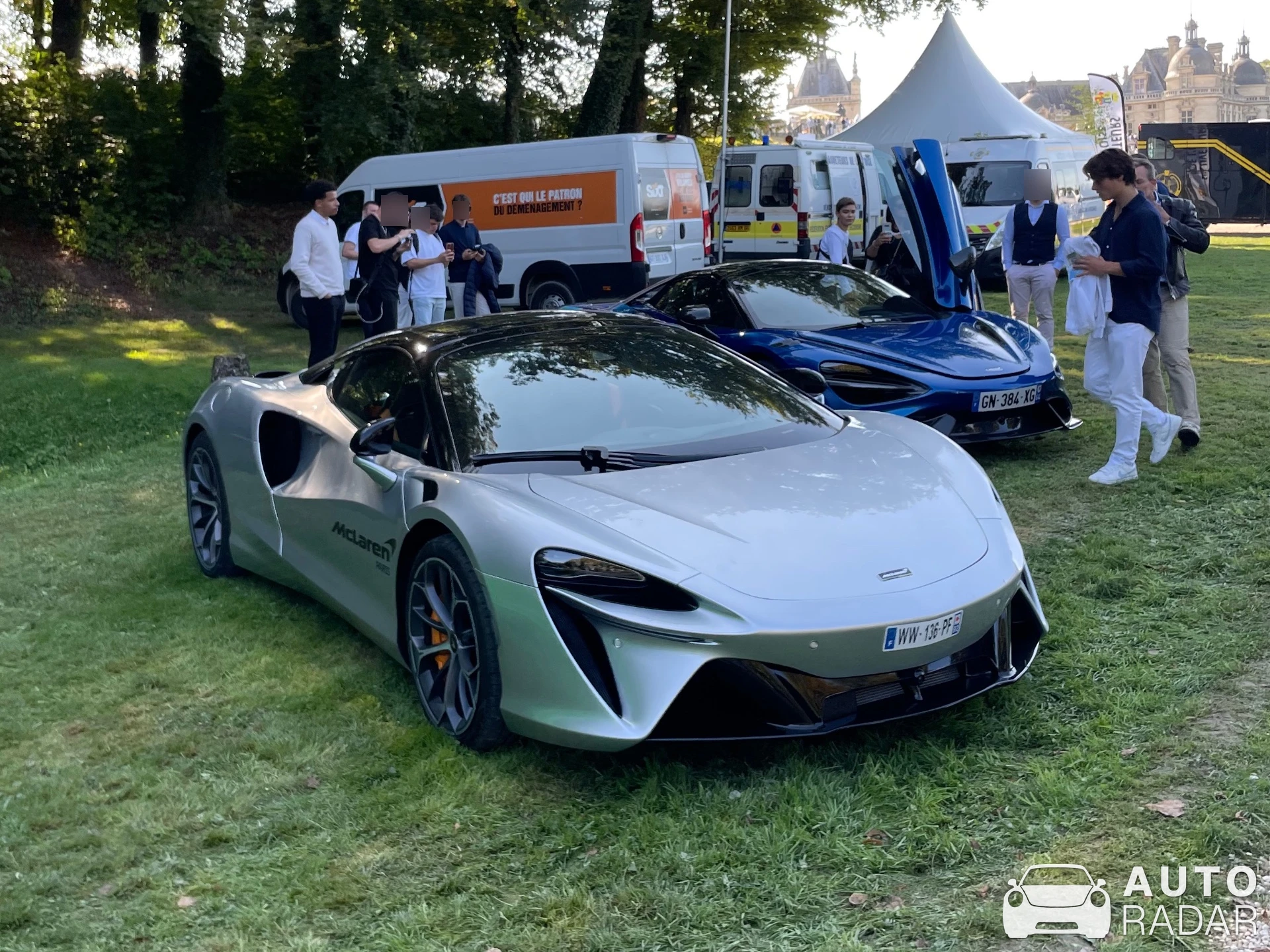 McLaren Artura spotted in Chantilly, France