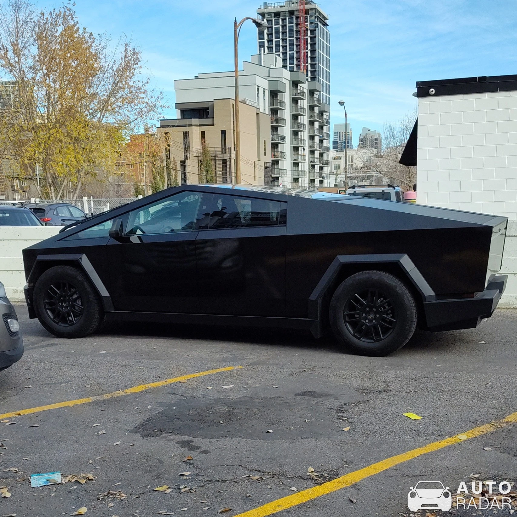 Tesla Cybertruck spotted in Calgary, Canada
