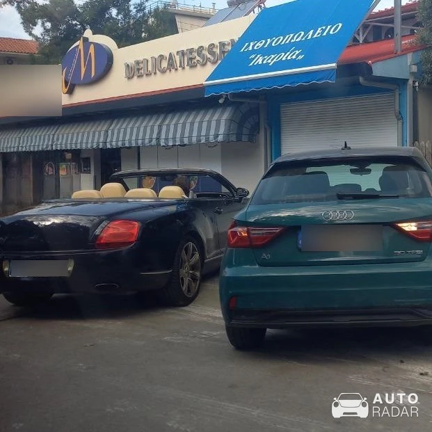 Bentley Continental GTC spotted in Glifada, Greece