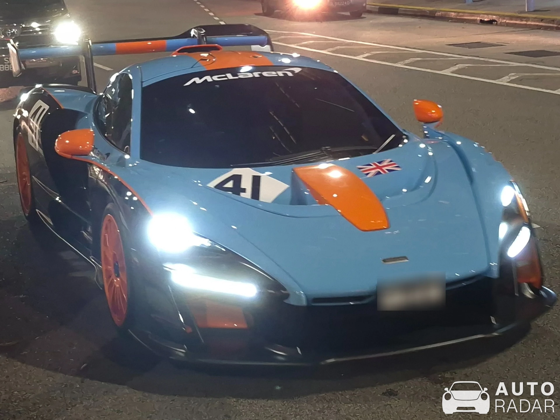 McLaren Senna LM spotted in Singapore