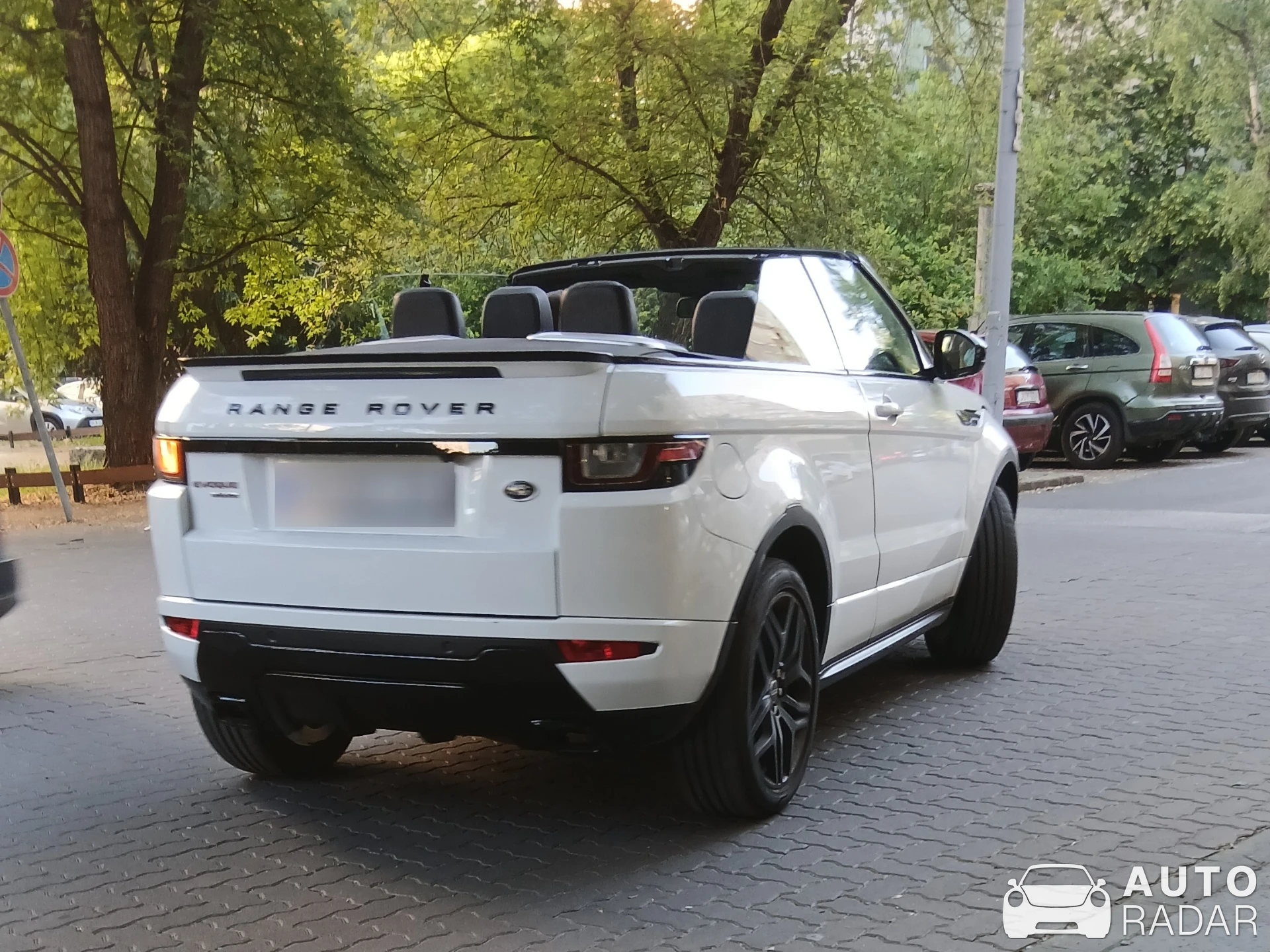 Land Rover Range Rover Evoque spotted in Budapest