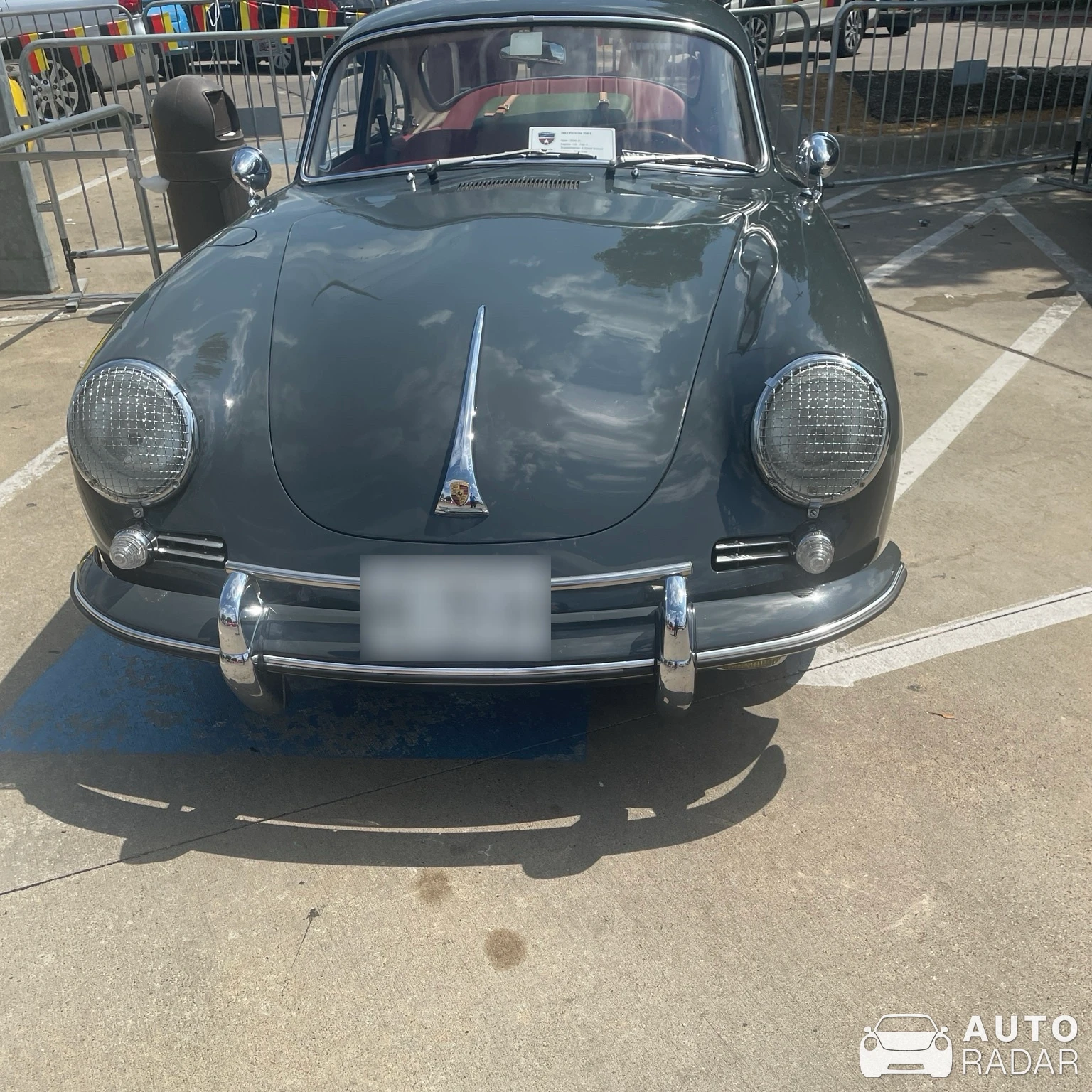 Porsche 356 B 1600 S Coupe spotted in Dallas